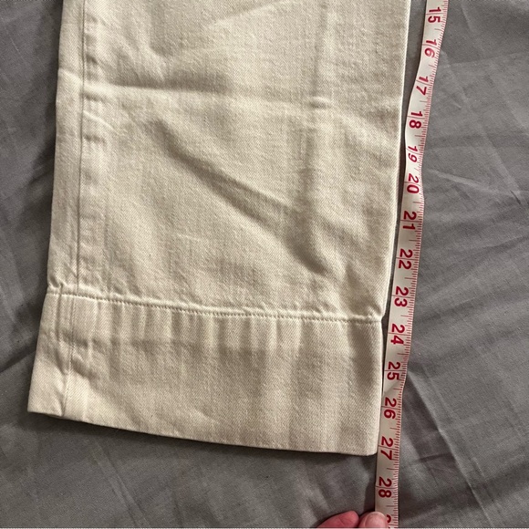 Everlane Womens The Easy Jean in Bone, Size 0 - Picture 13 of 15